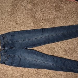 Fashion Nova Dark Blue Skinny Jeans